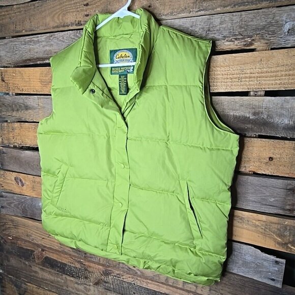 Cabela's Men’s Premier Northern Goose Down Outdoor Gear Vest Size Large - Picture 5 of 10